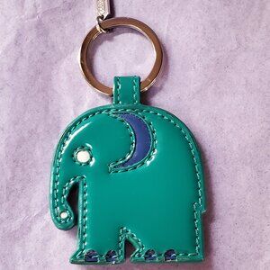 Coach Elephant Key Ring FOB Bag Charm F66279